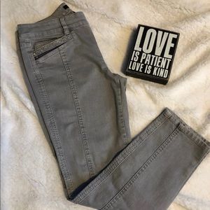 WHBM Gray Jeans